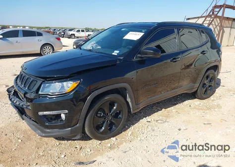 2020 Jeep Compass Altitude Fwd из США, поврежденный, VIN 3C4NJCBB6LT133761